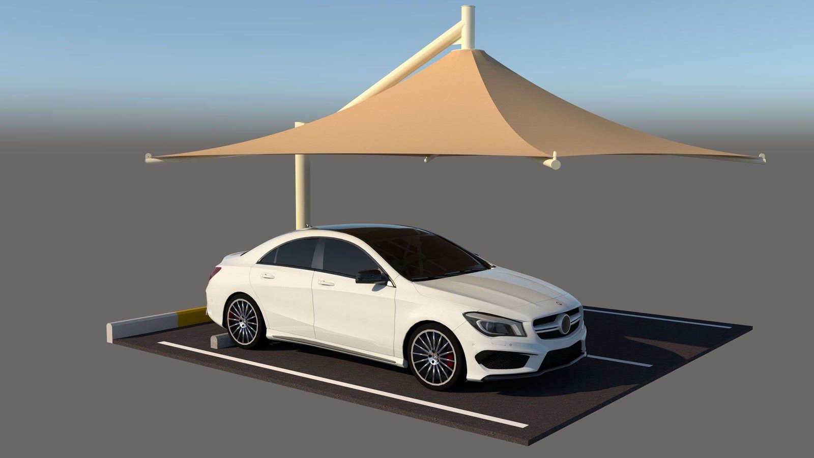 Umbrella Car Parking Shades