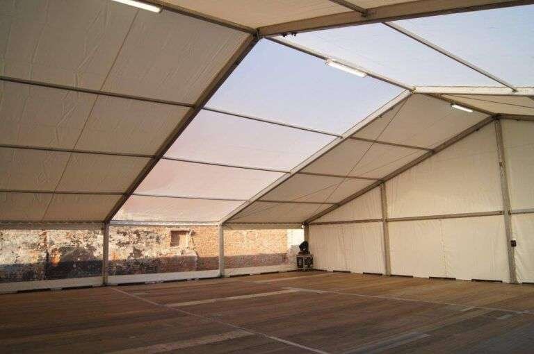 aluminium tent